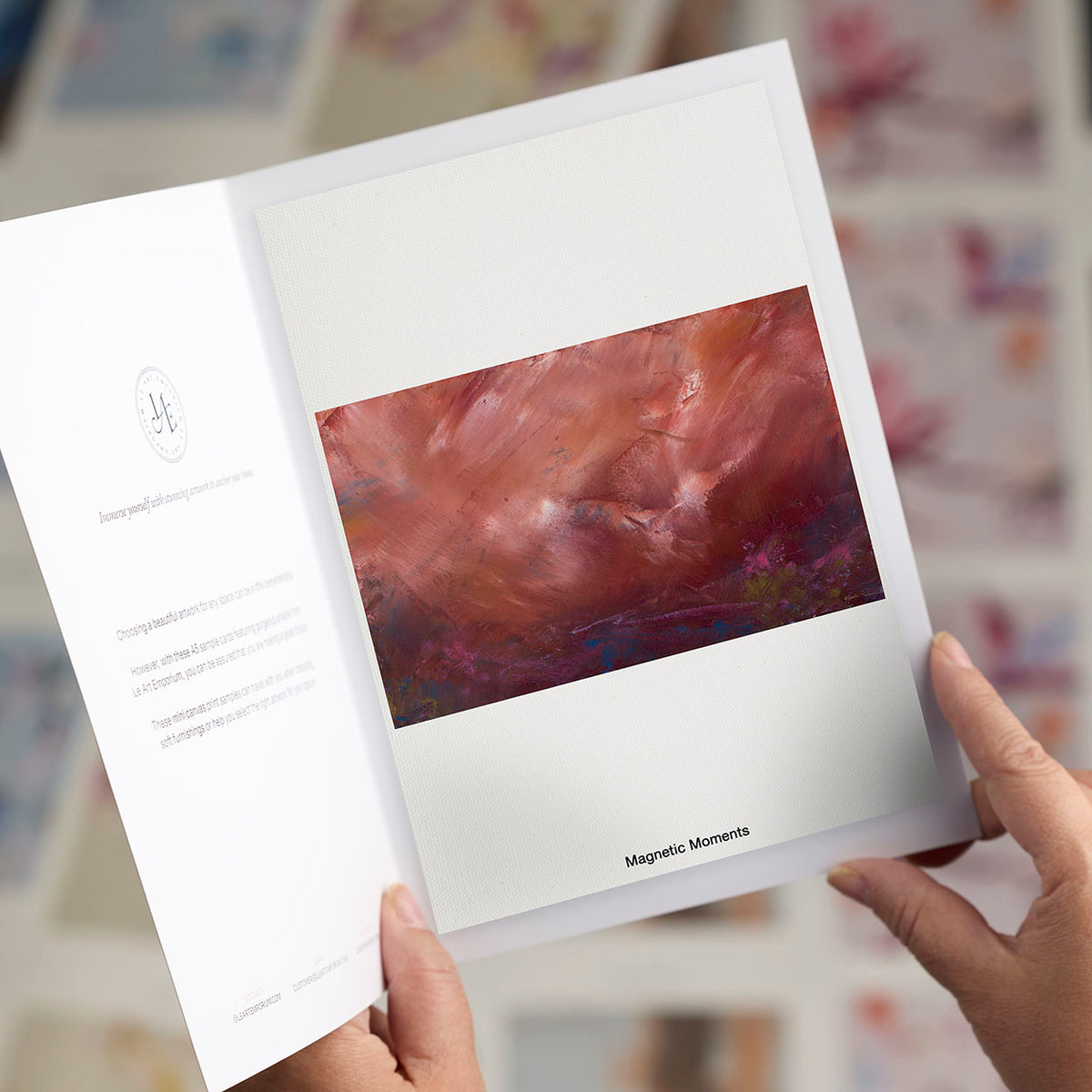 Magnetic Moments Sample Card