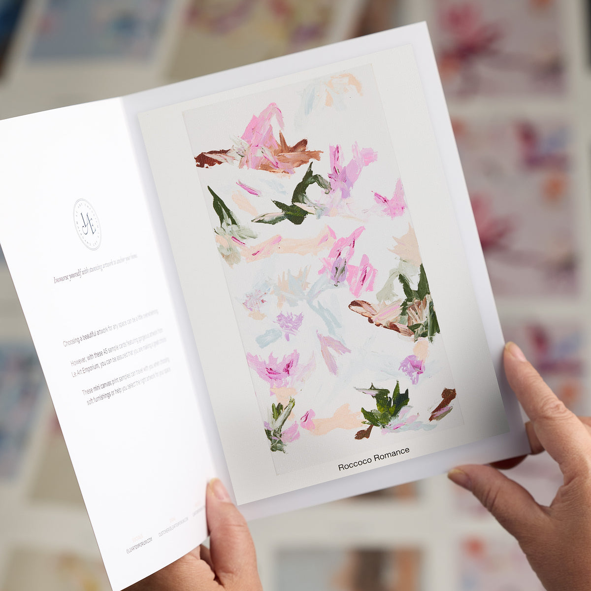 Rococco Romance Sample Card